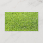 Rasen-Sorgfalt Visitenkarte (Rückseite)