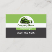 Rasen-Sorgfalt-Visitenkarte Visitenkarte (Vorderseite)