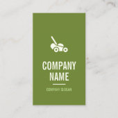 Rasen-Sorgfalt-Visitenkarte Visitenkarte (Vorderseite)