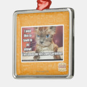 Rasen Sprinklur Timer Silbernes Ornament (Links)