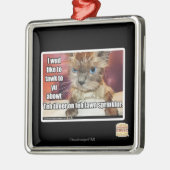 Rasen Sprinklur Timer Silbernes Ornament (Links)