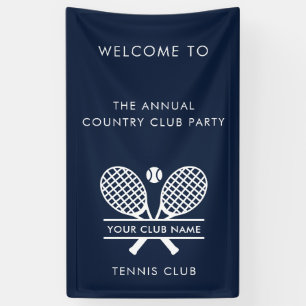 Rasen Tennis Country Club Jahresveranstaltung indi Banner