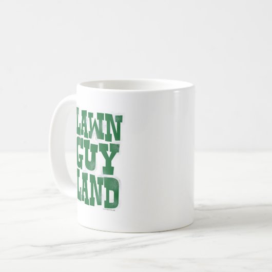 Rasen-Typ-Land Kaffeetasse (Vorderseite Links)