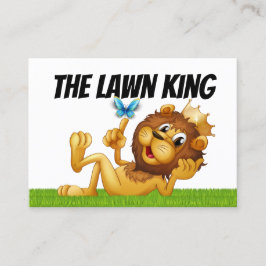 Rasen und Landschaft Visitenkarte