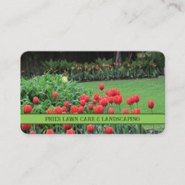 Rasen- und Landschaftskarte Visitenkarte