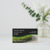 Rasen- und Landschaftskarten Visitenkarte (Stehend Vorderseite)