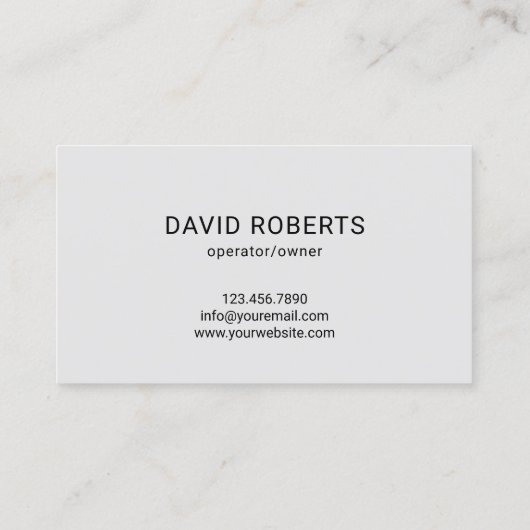 Rasen- und Landschaftsschutz Berufliches Mähen Visitenkarte (Rückseite)