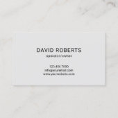 Rasen- und Landschaftsschutz Veteran Mowing Visitenkarte (Rückseite)