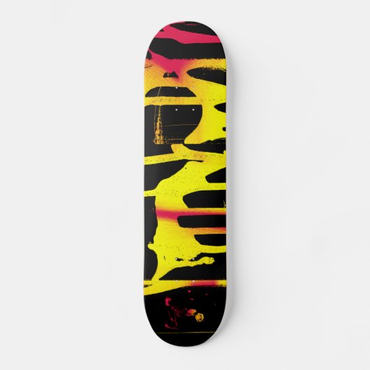Rasen und Sporen und Bacchanal-Skateboard Skateboard (Vorderseite)