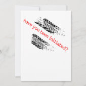 Rasen unter der Busklub-Einladung Einladung (Rückseite)