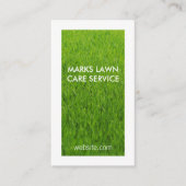 Rasen Visitenkarte (Vorderseite)