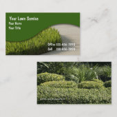 Rasen-Visitenkarten Visitenkarte (Vorne/Hinten)