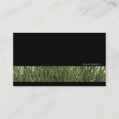 Rasen-Visitenkarten Visitenkarte (Rückseite)