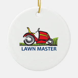 RASEN-WARTUNG KERAMIK ORNAMENT