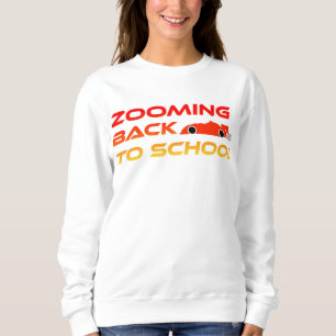 Rasen zurück zur Schule Sweatshirt