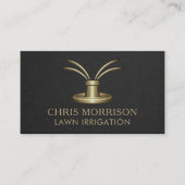 Rasenbewässerung Visitenkarte (Vorderseite)