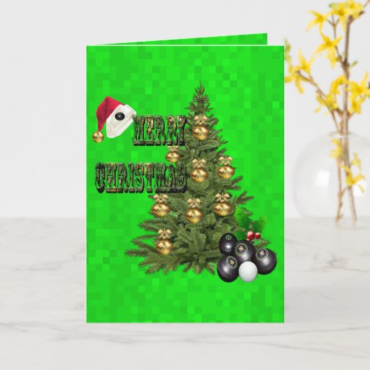 Rasenbögen Frohe Weihnachtsgestaltung, Karte (Gelbe Blume)