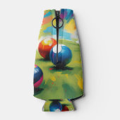 Rasenbogenfarbenpflash, Flaschenkühler (Rückseite)