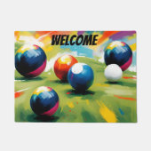 Rasenbogenfarbenpflash, Fußmatte (Vorderseite)