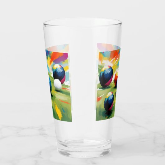 Rasenbogenfarbenpflash, Glas (Rechts)
