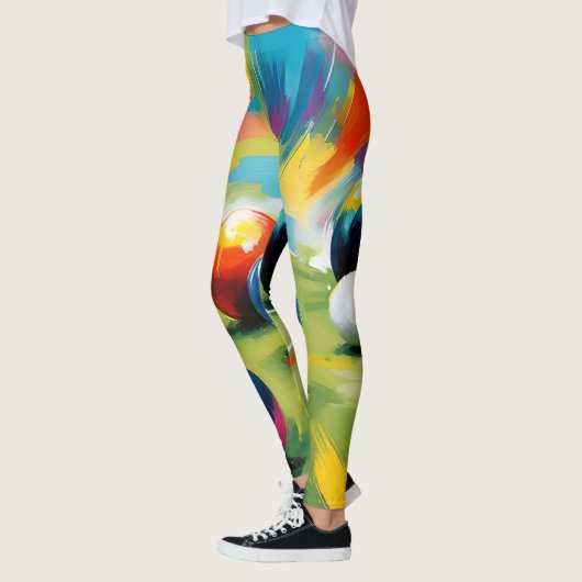Rasenbogenfarbenpflash, Leggings (Links)