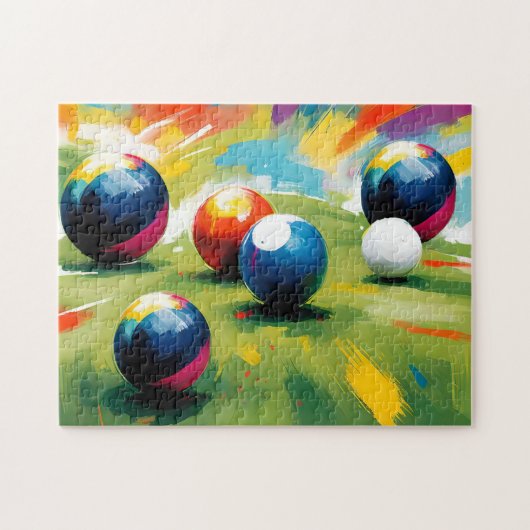 Rasenbogenfarbenpflash, Puzzle (Horizontal)