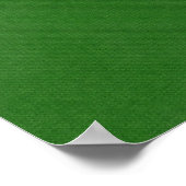 Rasenbowler machen das auf grünem Poster (Ecke)