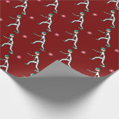 Rasenbowling Geschenkpapier (Ecke)