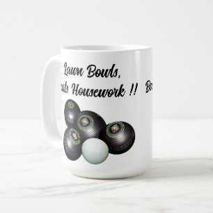 Rasenbowls Beats Hausarbeit Witzig, Kaffee Tasse