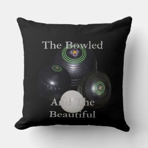 Rasenbowls bowled and beautiful, kissen