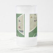 Rasenbowls Dimensional Art, Mattglas Bierglas (Mittel)