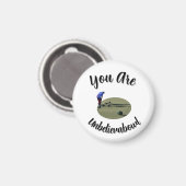 Rasenbowls: Du bist unglaublich. Magnet (Vorderseite/Rückseite)