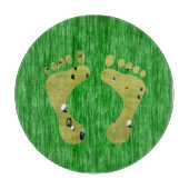 Rasenbowls Footprints, Schneidebrett (Vorderseite)