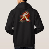 Rasendämon Hoodie (Rückseite)