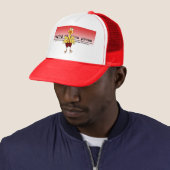 Rasender Huhn-Presse-Maschen-Hut Truckerkappe (Beispiel)