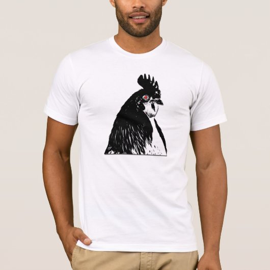 Rasender Huhn-T - Shirt (Vorderseite)
