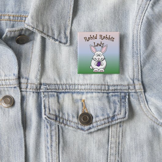 Rasender Kaninchen-Knopf 4 Button (Beispiel)