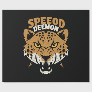 Rasender Teufel Geschenkpapier