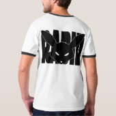 Rasendes Comic-Wecker-Shirt T-Shirt (Schwarz voll)