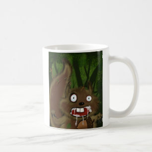 Rasendes Eichhörnchen Kaffeetasse
