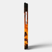 Rasendes Feuer Case-Mate iPhone Hülle (Rückseite / Links)