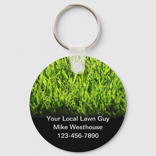 Rasendienst Schlüsselanhänger (Vorderseite)