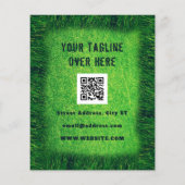 Rasenfläche Flyer (Hinten)