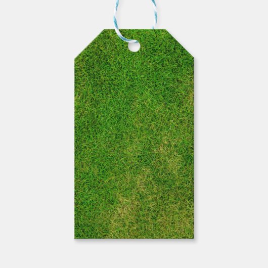 Rasenfläche Geschenkanhänger (Vorderseite)