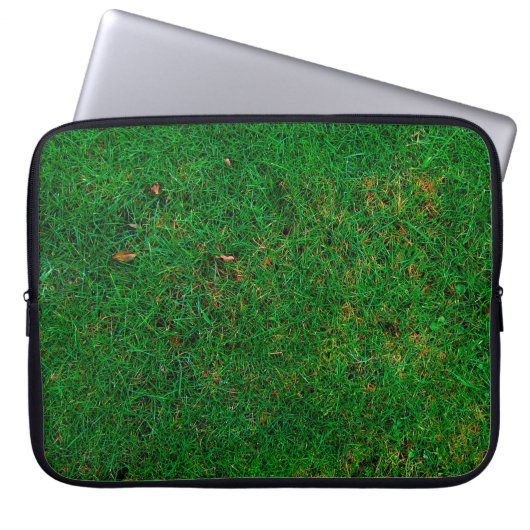 Rasenfläche Laptopschutzhülle (Vorderseite)
