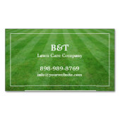 Rasenfläche Magnetische Visitenkarte (Vorderseite)