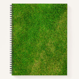 Rasenfläche Notizblock