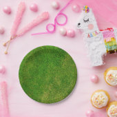 Rasenfläche Pappteller (Party)