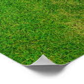 Rasenfläche Poster (Ecke)