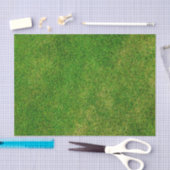 Rasenfläche Seidenpapier (Handwerk)